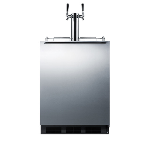 SBC58BLBIADACFTWIN Kegerator Front