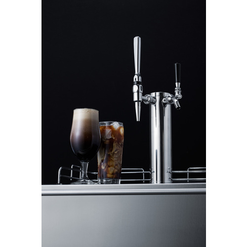SBC58BLBIADACMTWIN Kegerator Detail
