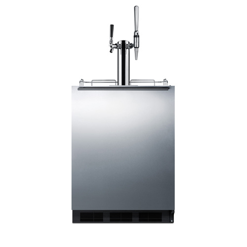 SBC58BLBIADACMTWIN Kegerator Front