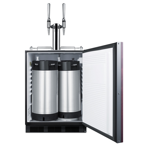 SBC58BLBIADAIFNCFTWIN Kegerator Full