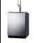SBC58BLBIADANCFTWIN Kegerator Angle