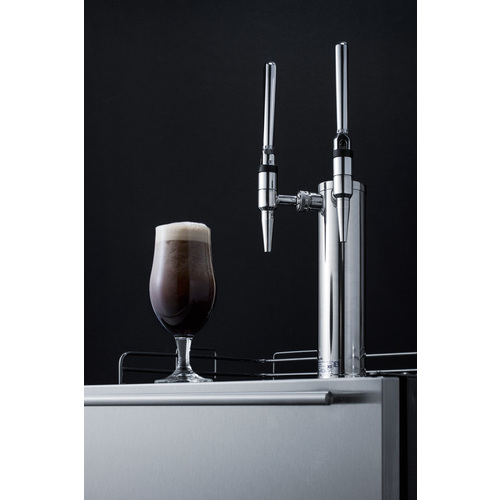 SBC58BLBIADANCFTWIN Kegerator Detail