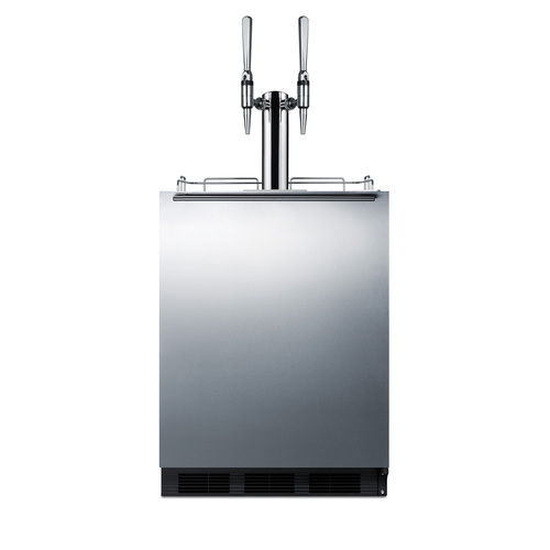 SBC58BLBIADANCFTWIN Kegerator Front