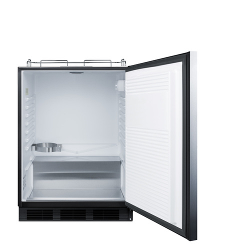 SBC58BLBIADANK Kegerator Open