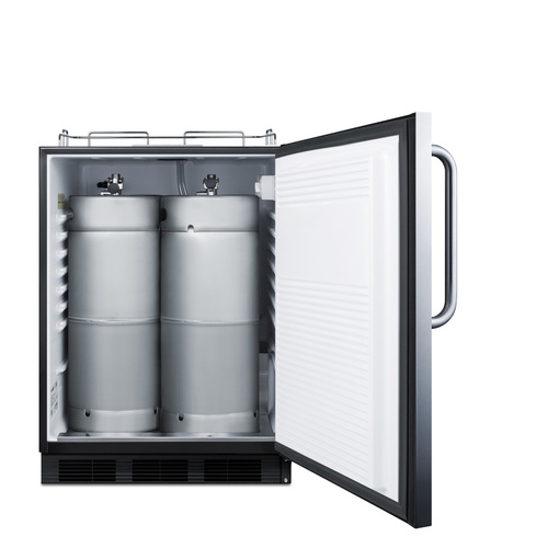 SBC58BLBICSSADANK Kegerator Full