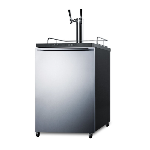 SBC635M7SSHHTWIN Kegerator Angle