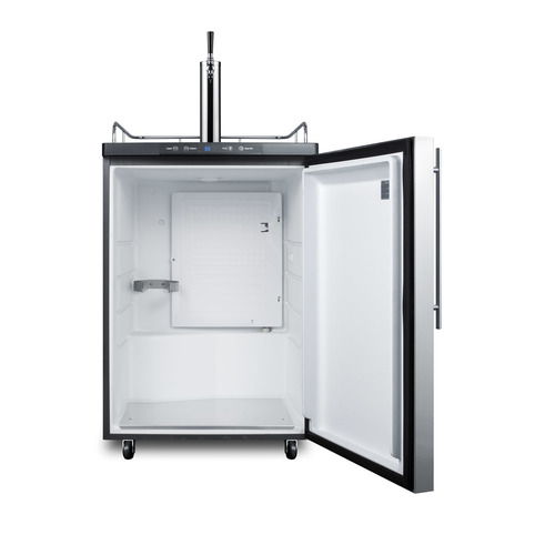 SBC635MBI7SSHV Kegerator Open
