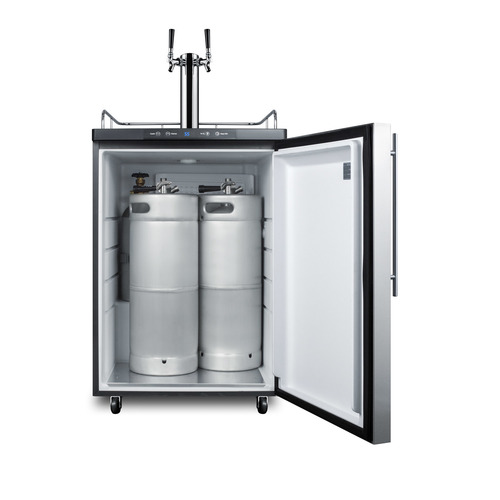 SBC635MBI7SSHVTWIN Kegerator Full