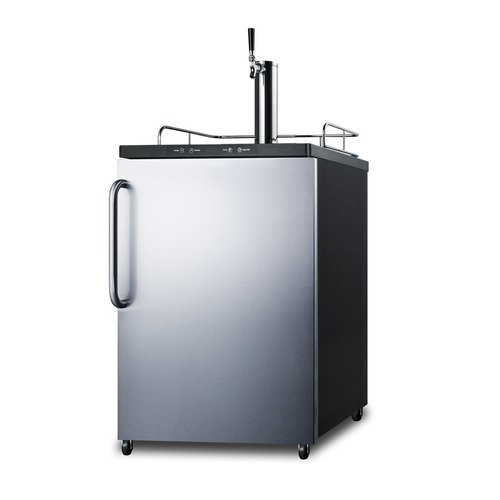 SBC635MBI7SSTB Kegerator Angle