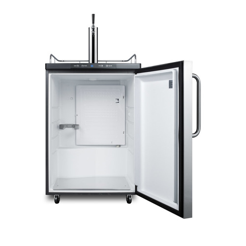 SBC635MBI7SSTB Kegerator Open