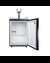 SBC635MBI7TWIN Kegerator Open