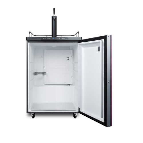 SBC635MBIIF Kegerator Open