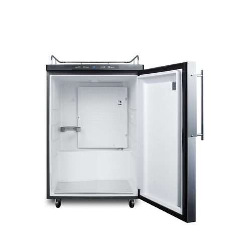 SBC635MBINKFR Kegerator Open