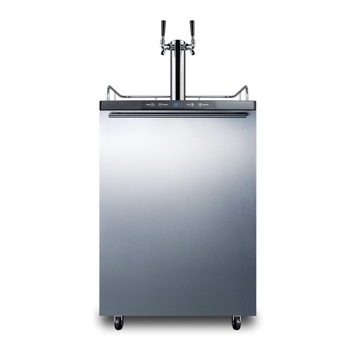 SBC635MBISSHHTWIN Kegerator Front