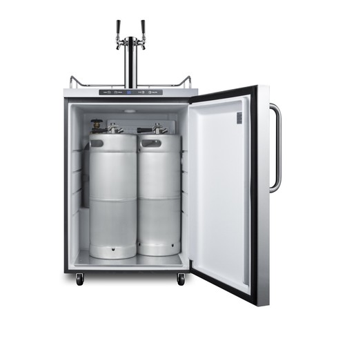 SBC635MOS7TWIN Kegerator Full
