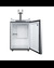 SBC635MOSHHTWIN Kegerator Open