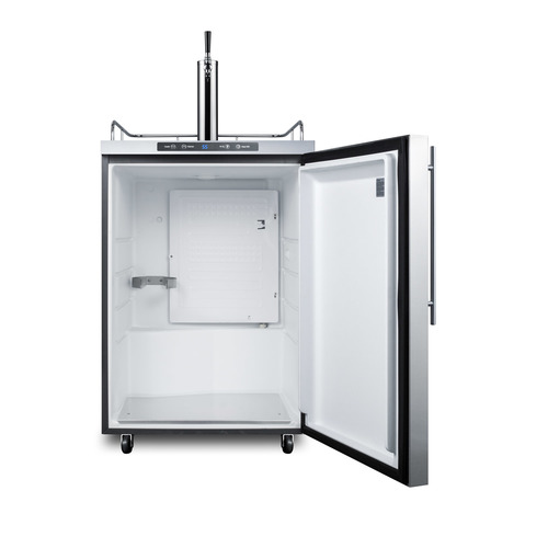 SBC635MOSHV Kegerator Open
