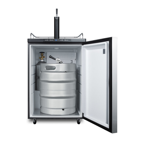 SBC635MSSHH Kegerator Full