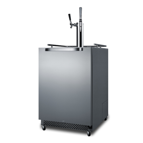 SBC695OSCMTWIN Kegerator Angle