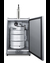 SBC695OSTL Kegerator Full