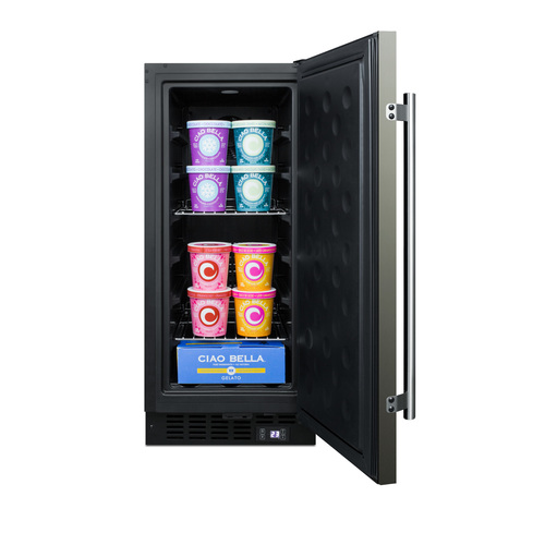 SCFF1533BKS Freezer Full