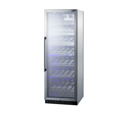 SCR1401CHCSS Wine Cellar Angle