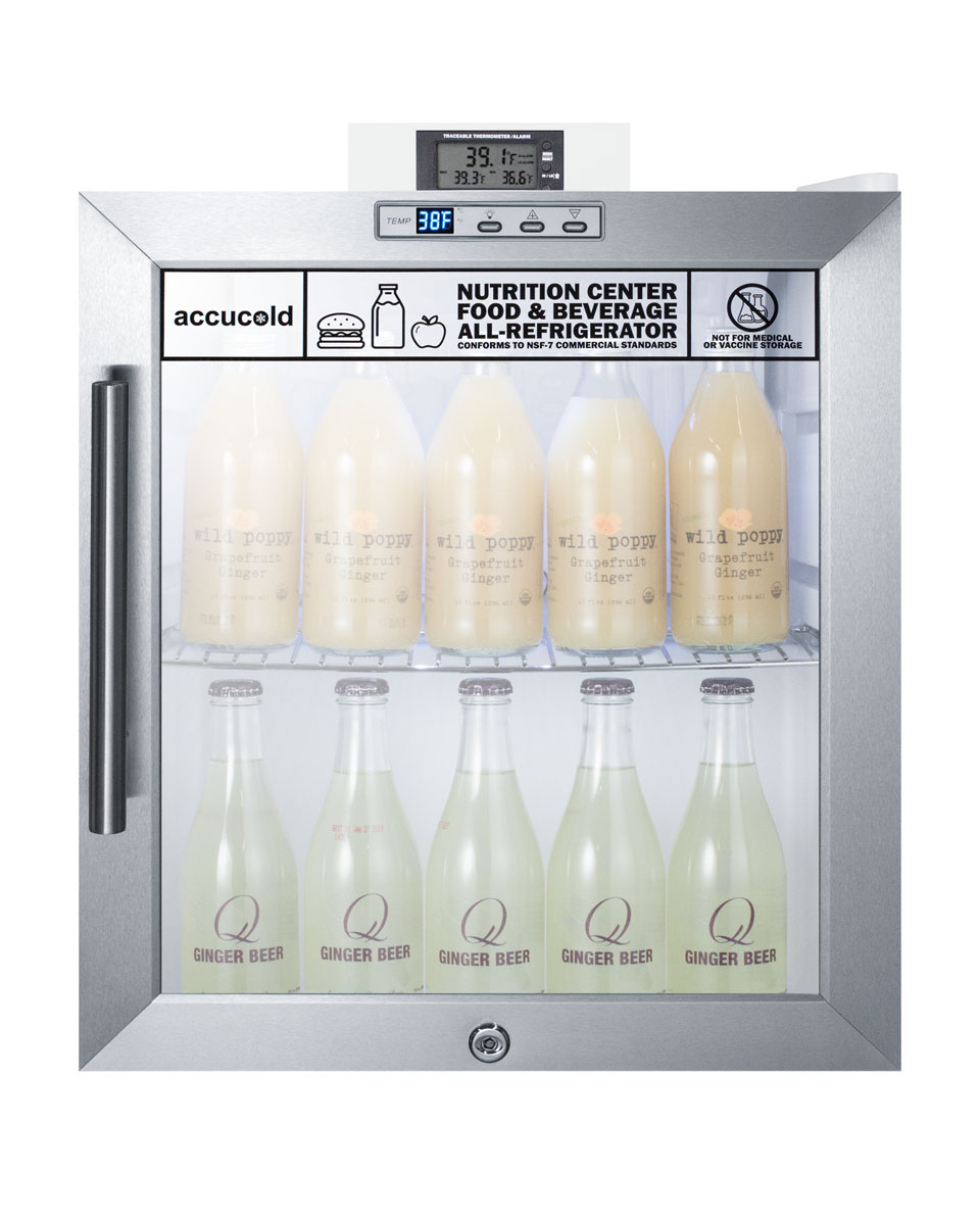 Summit SCR215LNZ Compact Beverage Center Summit SCR215LNZ