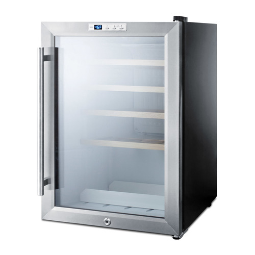 SCR312LWC2 Wine Cellar Angle