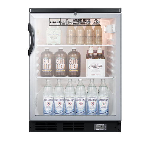 SCR600BGLBINZ Refrigerator Full