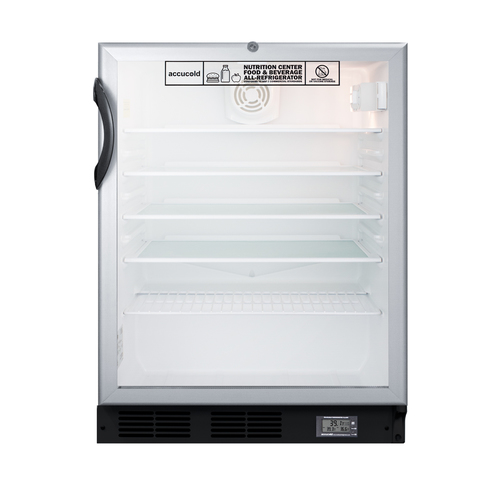 SCR600BGLBINZADA Refrigerator Front
