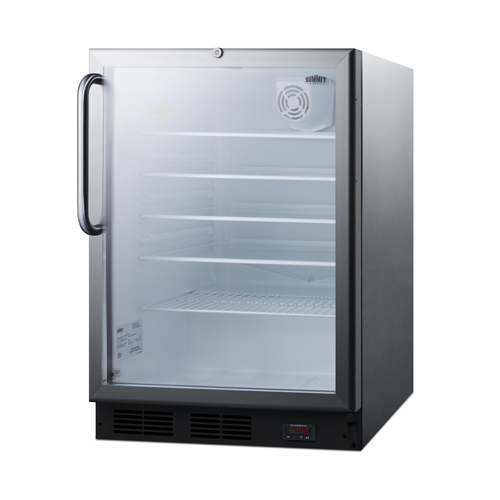 SCR600BGLDTPUBCSS Refrigerator Angle