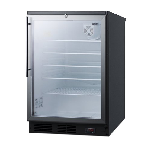 SCR600BGLDTPUBHV Wine Cellar Angle