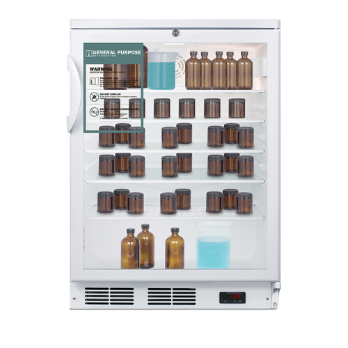 SCR600GLGP Refrigerator Full