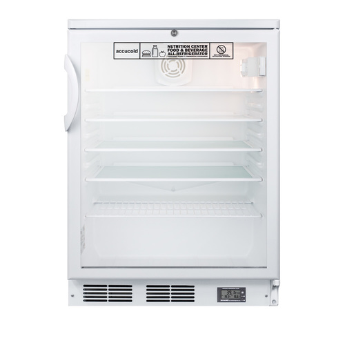 SCR600GLNZ Refrigerator Front
