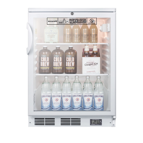 SCR600GLNZ Refrigerator Full
