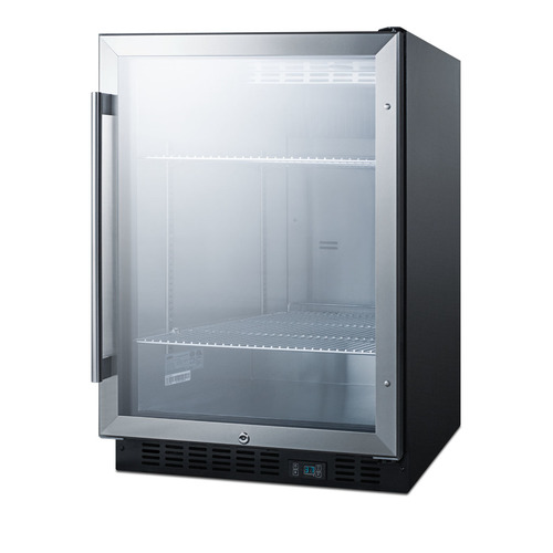 SCR610BL Refrigerator Angle