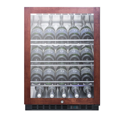 SCR610BLCHPNR Wine Cellar Full