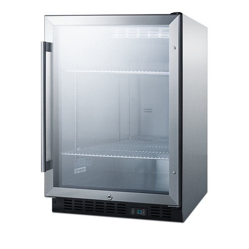 SCR610BLCSS Refrigerator Angle