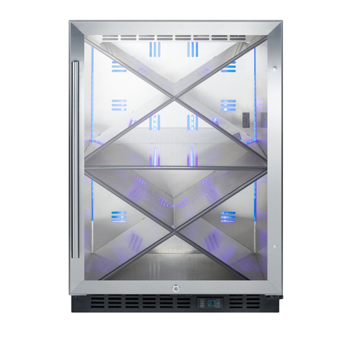 SCR610BLX Wine Cellar Front