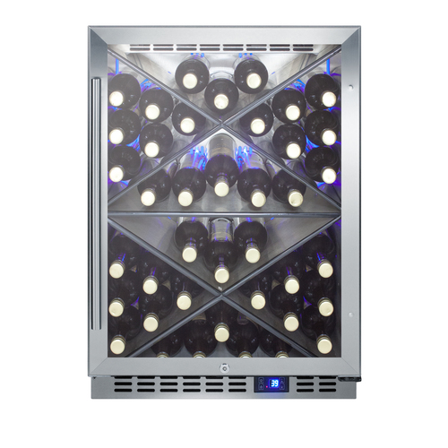SCR610BLXCSS Wine Cellar Full