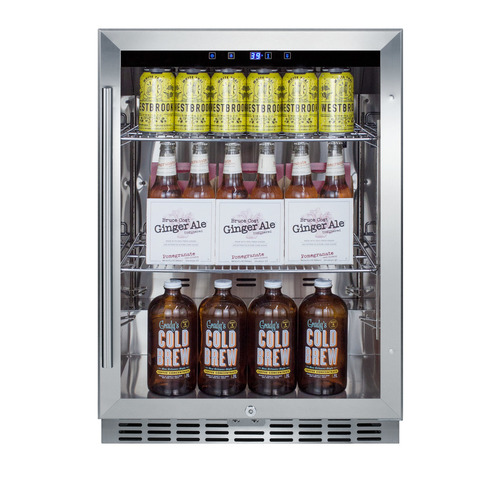 SCR611GLOS Refrigerator Full
