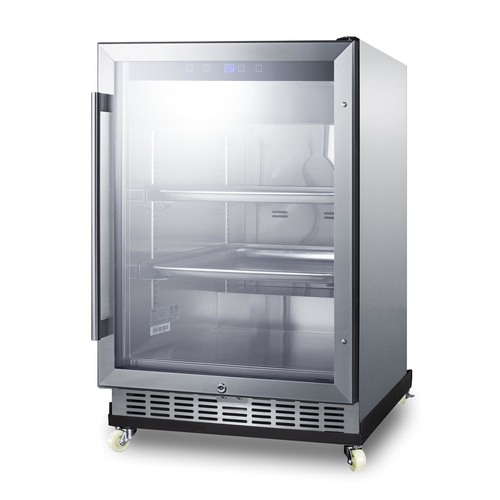 SCR611GLOSRI Refrigerator Angle