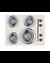 SEL03 Electric Cooktop Front