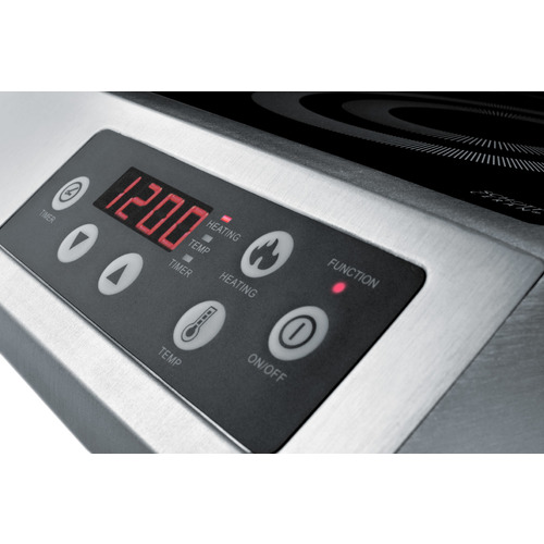 SINCCOM1 Induction Cooktop Controls