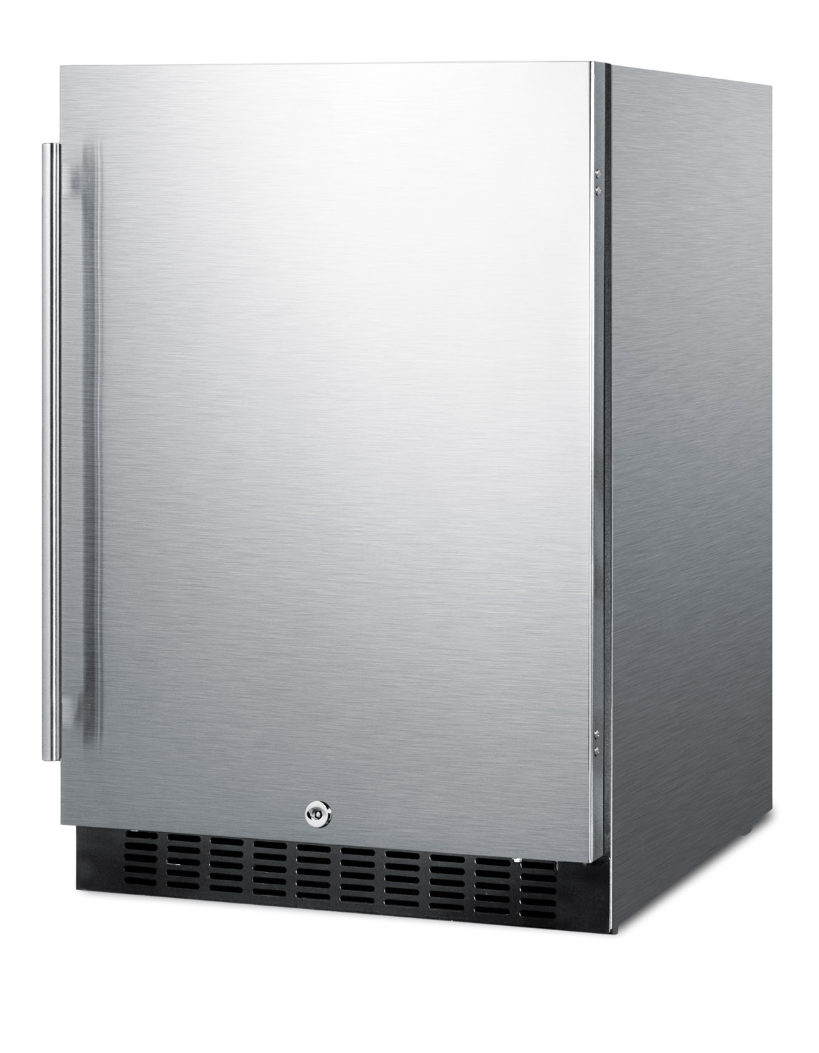 Fully featured with a digital thermostat and recessed LED lighting
