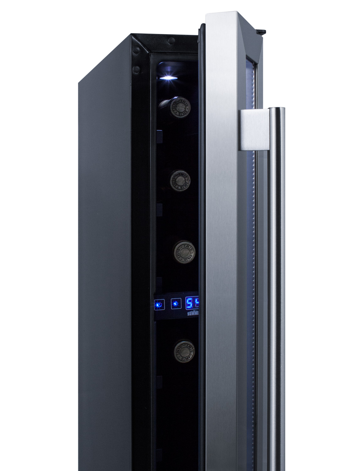 Summit Appliance 6" Wide Built-In Wine Cellar | Fridge.com