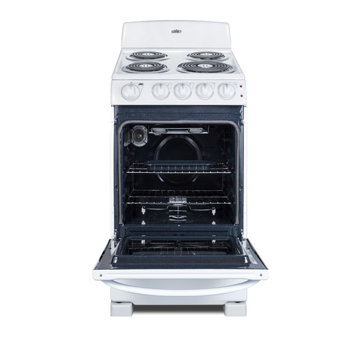 RE203W Electric Range Open