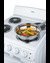 RE203W Electric Range Detail