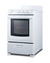 RE2411W Electric Range Angle