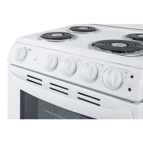RE2411W Electric Range Detail